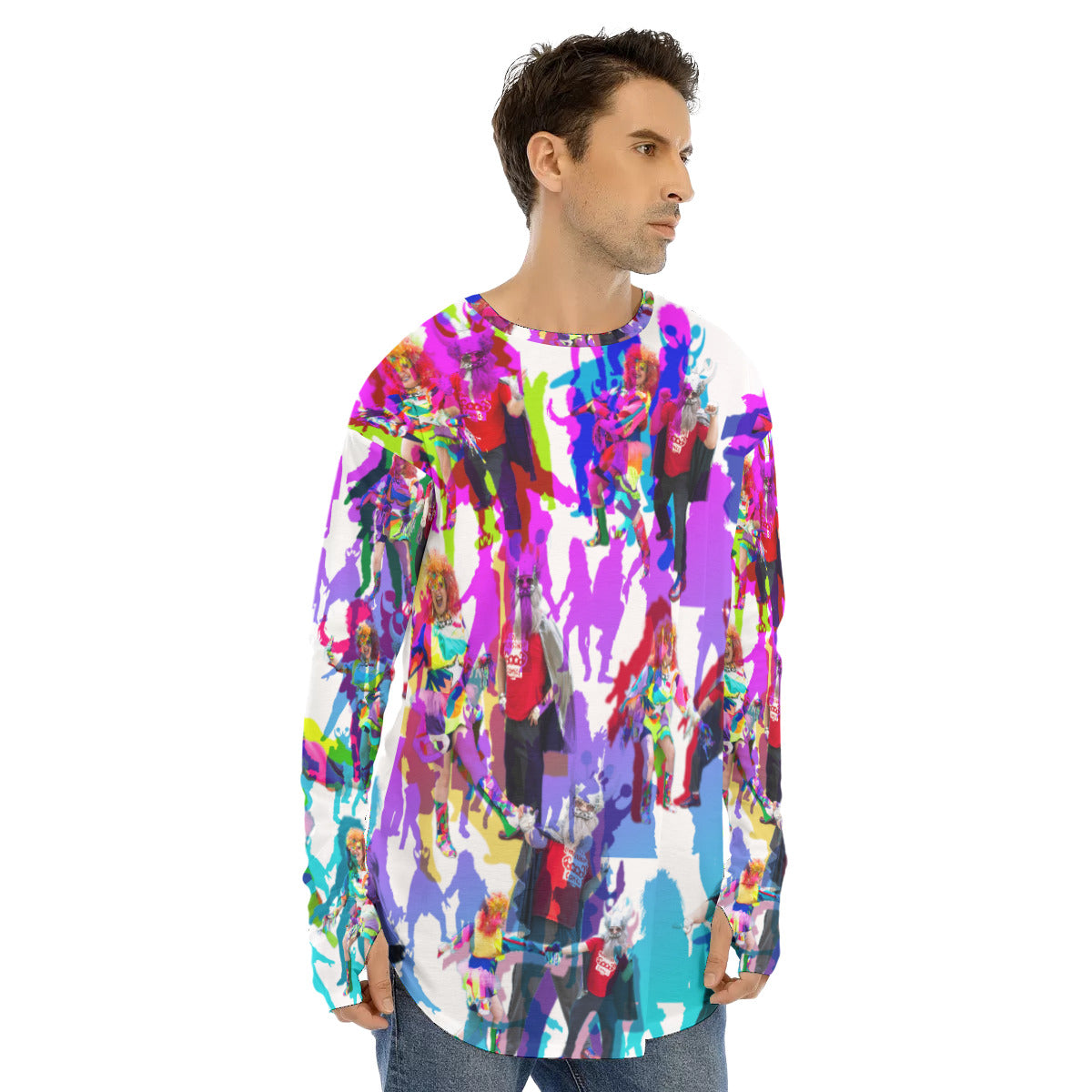 Future Clint and Future Lindsey Printed Shirt