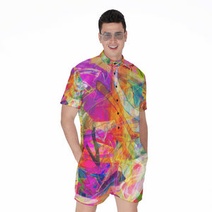 Negative Space Flag Romper