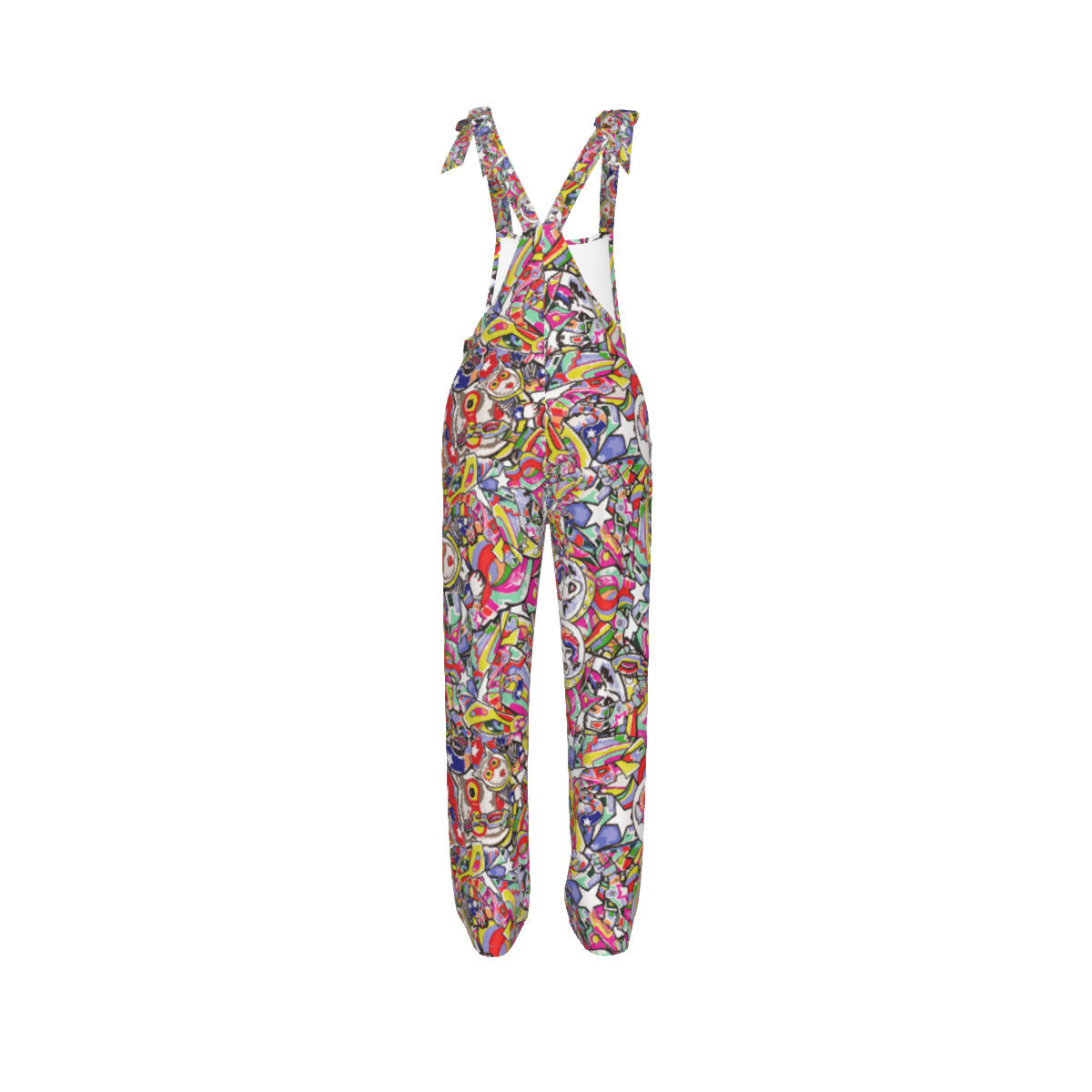 Original Future Lindsey Drawing by Clint Print on Jumpsuit