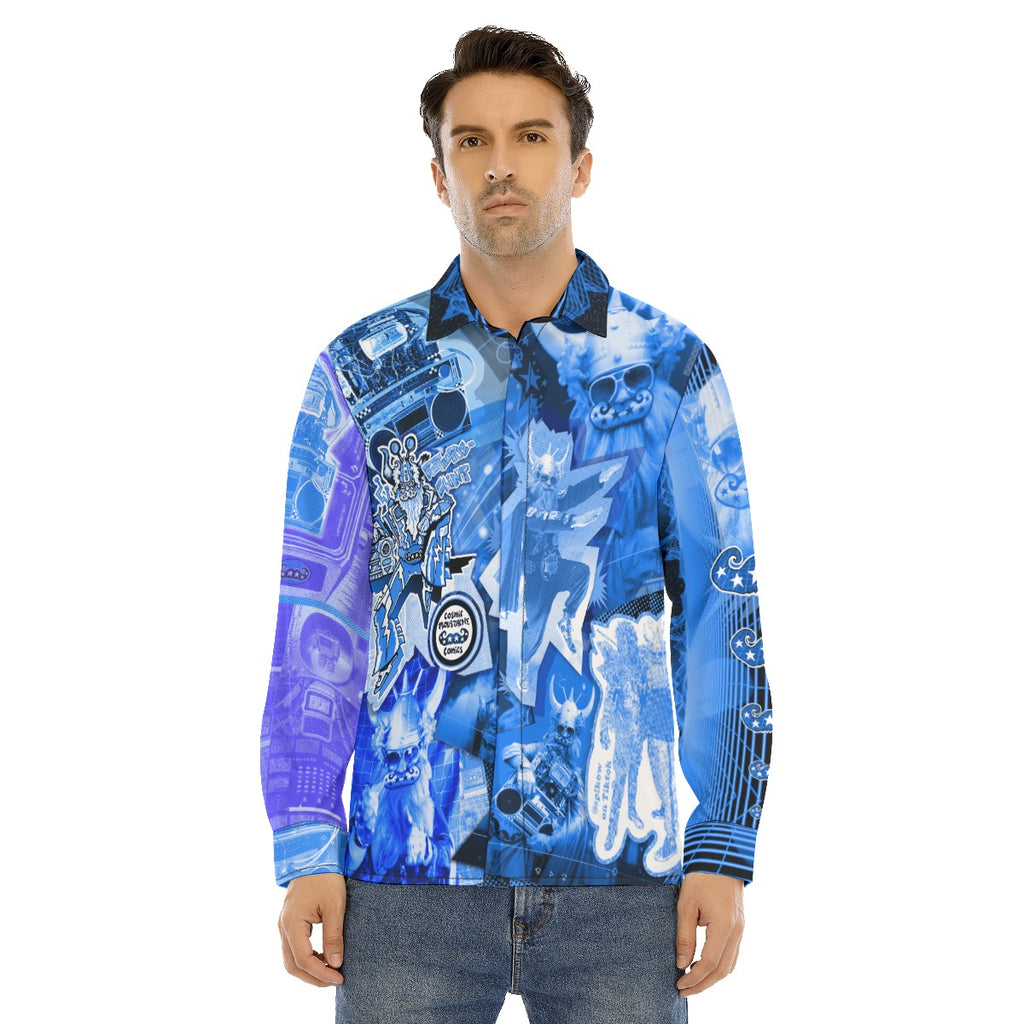 Future-Clint meets Mummynaut!... the long-sleeve shirt.