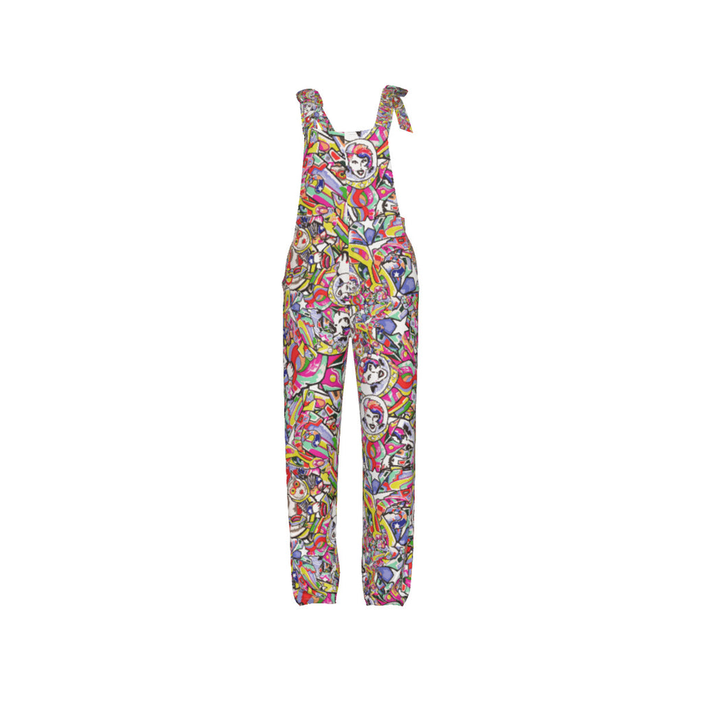 Original Future Lindsey Drawing by Clint Print on Jumpsuit